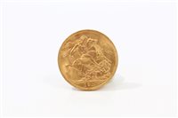 Lot 2 - G.B. gold Sovereign - George V 1911. AEF (1 coin)