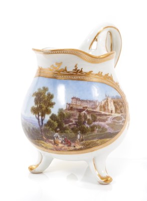 Lot 57 - Meissen cream jug