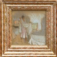 Lot 850 - *Bernard Dunstan (b. 1920), pastel - Making...