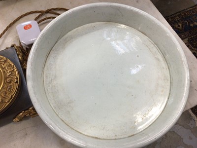 Lot 153 - Pair of large early 19th century Wedgwood cache pots and stands, Provenance: Stour Lodge, Bradfield, Nr Manningtree, Essex