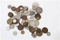 Lot 9 - World - mixed coinage - to include silver...