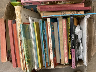 Lot 183 - Four boxes of miscellaneous books