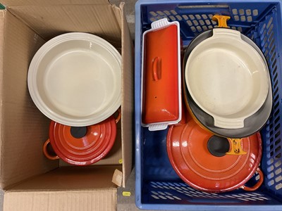 Lot 181 - Large collection of Le Creuset