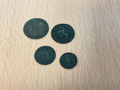 Lot 15 - G.B. - George III Maundy set 1766 GF-VF (N.B. Uncased) (1 coin set)