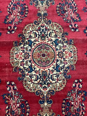Lot 1516 - Kerman type rug