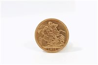 Lot 15 - G.B. gold Sovereign - Edward VII 1903S. AVF (1...