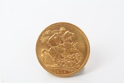 Lot 27 - G.B. - Gold Sovereign George V 1913 AEF (1 coin)