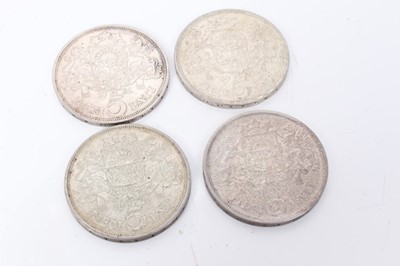Lot 64 - Latvia - Mixed silver 5 Lati coins 1929 x 2 EF & 1931 x 2 EF (4 coins)