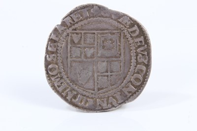 Lot 92 - G.B. - Mixed silver hammered coins to include Six Pences Elizabeth I 1565 GF/AVF, 1572 (N.B. Obv: Scratches) otherwise VG, James I Shilling Sixth Bust M/M Trefoil 1624 F and Six Pence Third Bust M/...