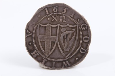 Lot 94 - G.B. - Commonwealth silver hammered Shilling M/M Sun 1651 AVF (1 coin)