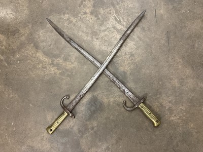 Lot 165 - Two antique bayonets