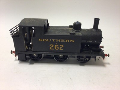 Lot 116 - Live steam model Aster made for Fulgurex 0-6-0 Southern red and black locomotive 262