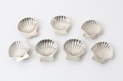 Lot 250 - Tiffany & Co silver shell dish