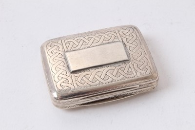 Lot 258 - Samuel Pemberton silver vinaigrette