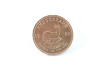 Lot 22 - South Africa - gold Krugerrand - 1975. UNC (1...