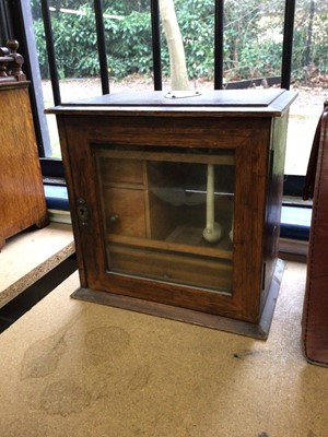 Lot 93 - Smoker's cabinet