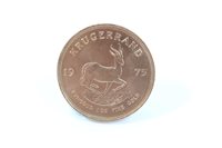 Lot 24 - South Africa - gold Krugerrand - 1975. UNC (1...