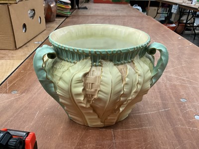 Lot 376 - Royal Worcester Blush Ivory Jardinere