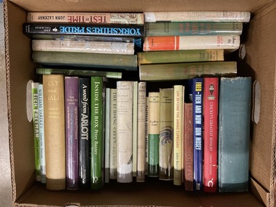 Lot 236 - Box of cricket related books