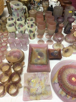 Lot 311 - Collection of vintage Israeli art glass, by Al Rama, Kohor Ltd, B.Z.T Ltd etc