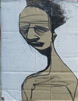 Lot 1095 - *Adam Neate (born 1977), oil on cardboard,...