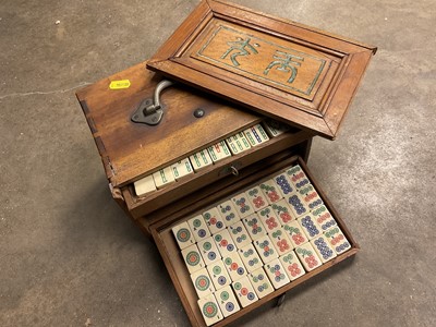 Lot 194 - Mah-jong set