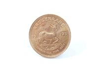 Lot 27 - South Africa - gold Krugerrand - 1975. UNC (1...