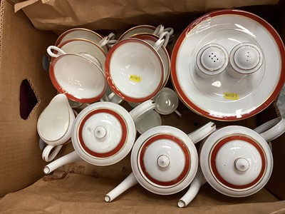 Lot 1231 - Quantity of Royal Worcester Howard and Beaufort pattern dinner services