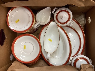 Lot 1231 - Quantity of Royal Worcester Howard and Beaufort pattern dinner services