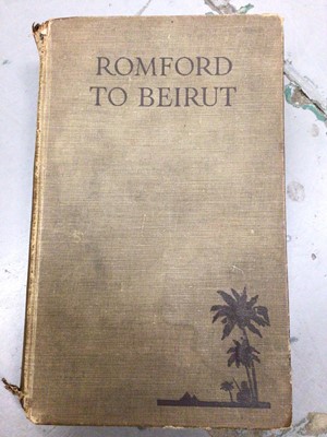 Lot 347 - Book- Edwin Blackwell and Edwin C. Axe 'Romford to Beirut via France, Egypt and Jericho', an outline of the war record of "B" Battery, 271st Brigade, R.F.A. Published by R.W. Hymphris, 1926