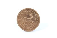Lot 28 - South Africa - gold Krugerrand - 1975. UNC (1...