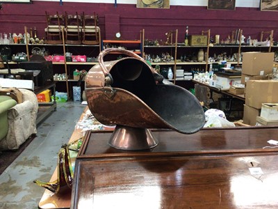 Lot 48 - Victorian copper coal scuttle