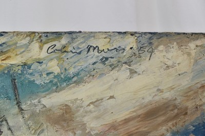 Lot 1161 - *Colin Moss ARCA (1914-2005) oil on canvas, Turning Road 1954, signed and dated, titled verso, 61cm x 76cm, unframed