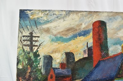 Lot 1161 - *Colin Moss ARCA (1914-2005) oil on canvas, Turning Road 1954, signed and dated, titled verso, 61cm x 76cm, unframed