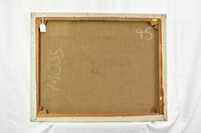 Lot 1161 - *Colin Moss ARCA (1914-2005) oil on canvas, Turning Road 1954, signed and dated, titled verso, 61cm x 76cm, unframed