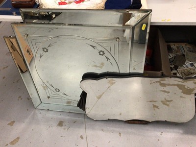 Lot 369 - Two Art Deco wall mirrors