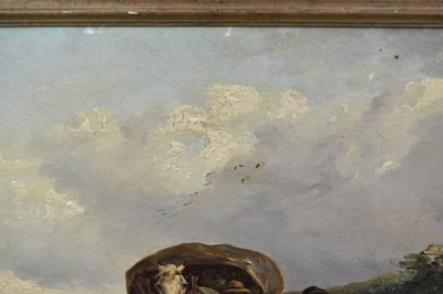 Lot 1195 - Thomas Smythe (1825-1906) oil on canvas - The Travellers, signed, 41cm x 48cm, in gilt frame
