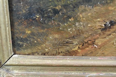 Lot 1195 - Thomas Smythe (1825-1906) oil on canvas - The Travellers, signed, 41cm x 48cm, in gilt frame