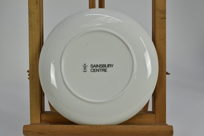 Lot 1296 - *Grayson Perry RA (b.1960) '100% Art Plate', 2020, fine china plate, with artist's seal printed to base, produced for The Sainsbury Centre, Norwich, diameter 21cm