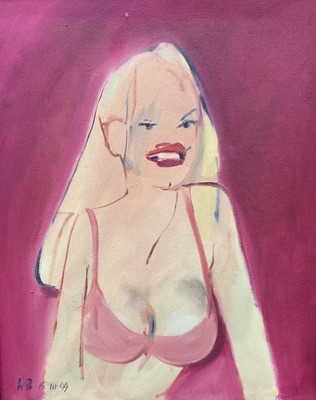 Lot 269 - Howard Barnes (1937-2017) oil on canvas