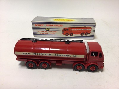Lot 10 - Dinky Leyland Octopus Tanker - Esso No 943 in original box