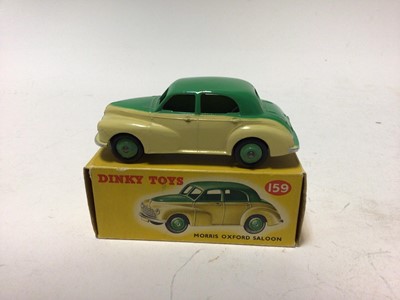 Lot 21 - Dinky Morris Oxford Saloon No 159 in original box