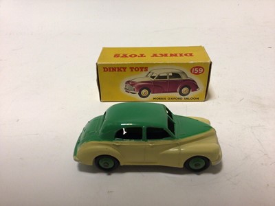 Lot 21 - Dinky Morris Oxford Saloon No 159 in original box