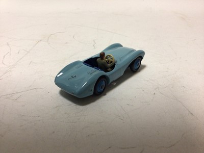 Lot 37 - Dinky Aston Martin DB3S No 104, MG Midget Sports No 108, Austin Healey '100' Sports No 109, all in original boxes (3)