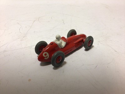Lot 39 - Dinky Maserati Racing Car No 231, Cooper-Bristol No 233, H.W.M. Racing Car No 235, all boxed (3)