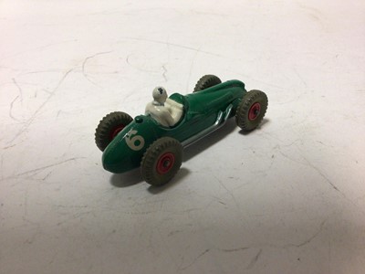 Lot 39 - Dinky Maserati Racing Car No 231, Cooper-Bristol No 233, H.W.M. Racing Car No 235, all boxed (3)