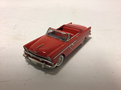 Lot 60 - Brooklin Models boxed selection BRK128 1952 Cunningham, BRK179 1955 Plymouth Belverdere, BRK181 1952 Cadillac, CSV15 Sterling Ambulance (4)