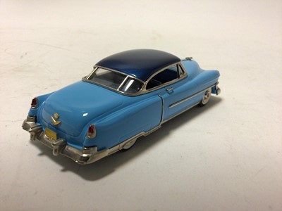 Lot 60 - Brooklin Models boxed selection BRK128 1952 Cunningham, BRK179 1955 Plymouth Belverdere, BRK181 1952 Cadillac, CSV15 Sterling Ambulance (4)