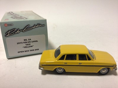 Lot 61 - Brooklin Models Rod Eddie models RE15C 1973 Volvo 145, RE2A 1973 Volvo 144GL, RE33 1978 Saab 95GL, RE13 Volvo P1900 Sports, all boxed (4)