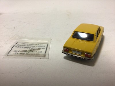 Lot 61 - Brooklin Models Rod Eddie models RE15C 1973 Volvo 145, RE2A 1973 Volvo 144GL, RE33 1978 Saab 95GL, RE13 Volvo P1900 Sports, all boxed (4)